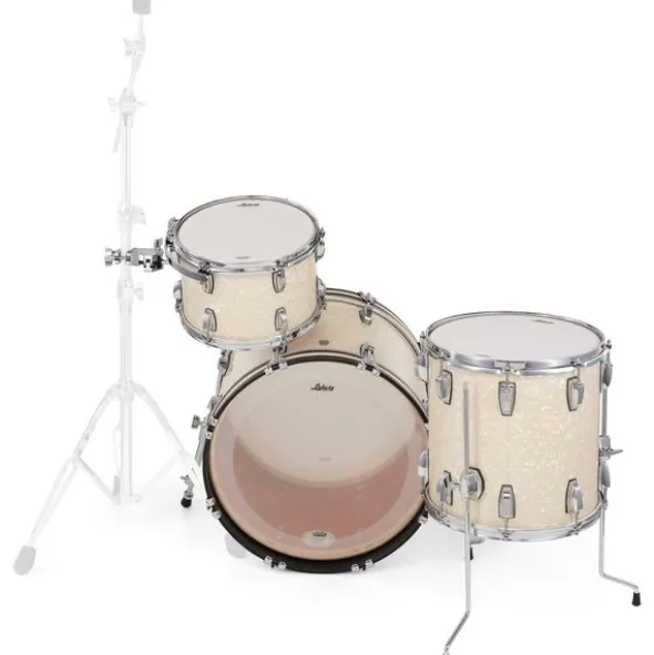 Ludwig Legacy Mahog. Downb. V.White