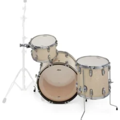 Ludwig Legacy Maple Downbeat V.White