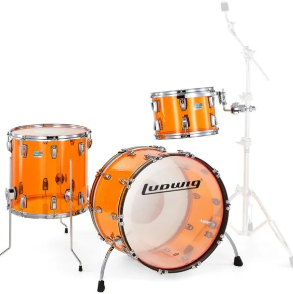 Ludwig Vistalite FAB Set Amber