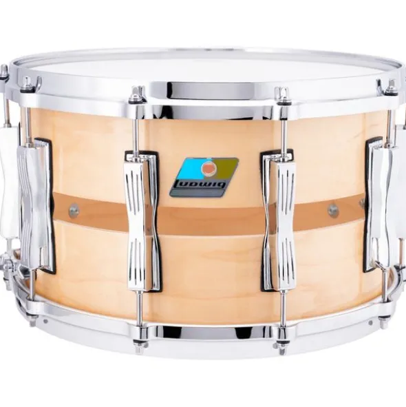 Ludwig 14"x08" Slotted Coliseum Maple