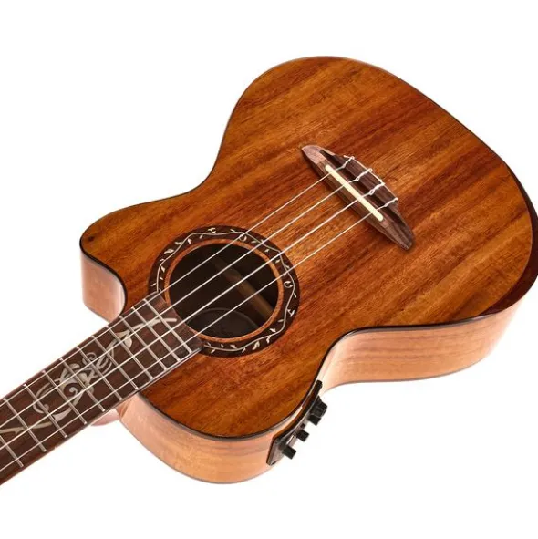 Luna Guitars Uke Vineyard Koa Bevel T PU