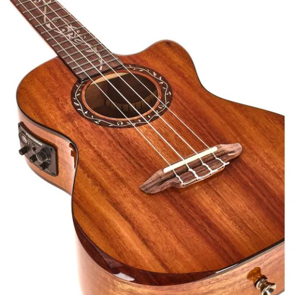 Luna Guitars Uke Vineyard Koa Bevel T PU