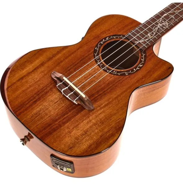 Luna Guitars Uke Vineyard Koa Bevel T PU