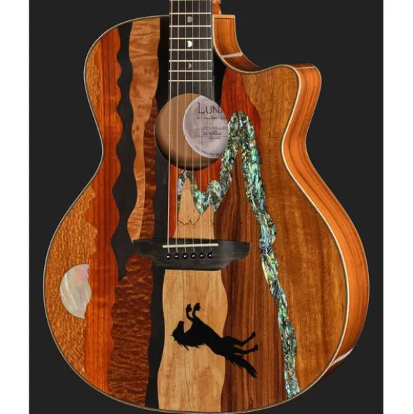Luna Guitars Vista Stallion
