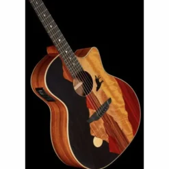 Luna Guitars Vista Wolf Cutaway A/E