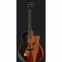 Luna Guitars Vista Wolf Cutaway A/E
