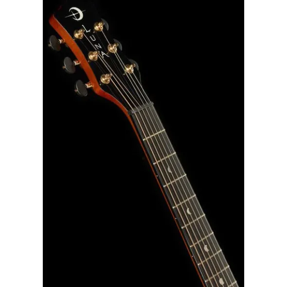 Luna Guitars Vista Wolf Cutaway A/E