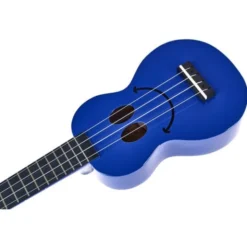 Mahalo Smiley Ukulele Blue