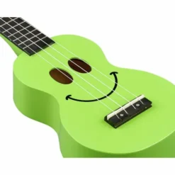 Mahalo Smiley Ukulele Green