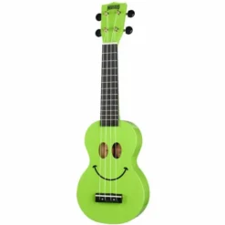 Mahalo Smiley Ukulele Green