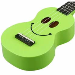 Mahalo Smiley Ukulele Green