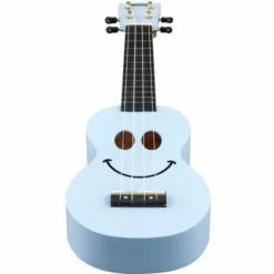 Mahalo Smiley Ukulele Light Blue