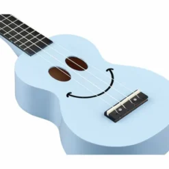 Mahalo Smiley Ukulele Light Blue