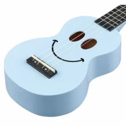Mahalo Smiley Ukulele Light Blue