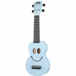 Mahalo Smiley Ukulele Light Blue