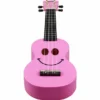 Mahalo Smiley Ukulele Pink