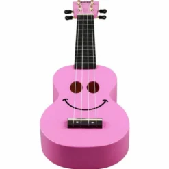 Mahalo Smiley Ukulele Pink