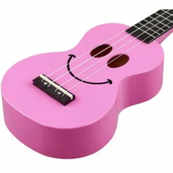 Mahalo Smiley Ukulele Pink