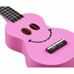 Mahalo Smiley Ukulele Pink