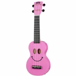 Mahalo Smiley Ukulele Pink