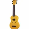 Mahalo Smiley Ukulele Yellow