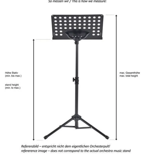Manhasset 48 Symphony Music Stand Grey M