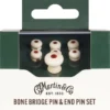 Martin Guitar Bone Bridge & End Pin F Tort