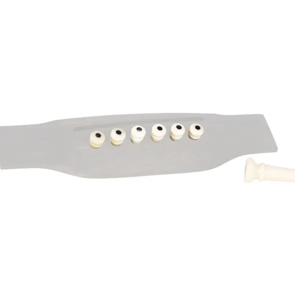 Martin Guitar Bone Bridge & End Pin Black