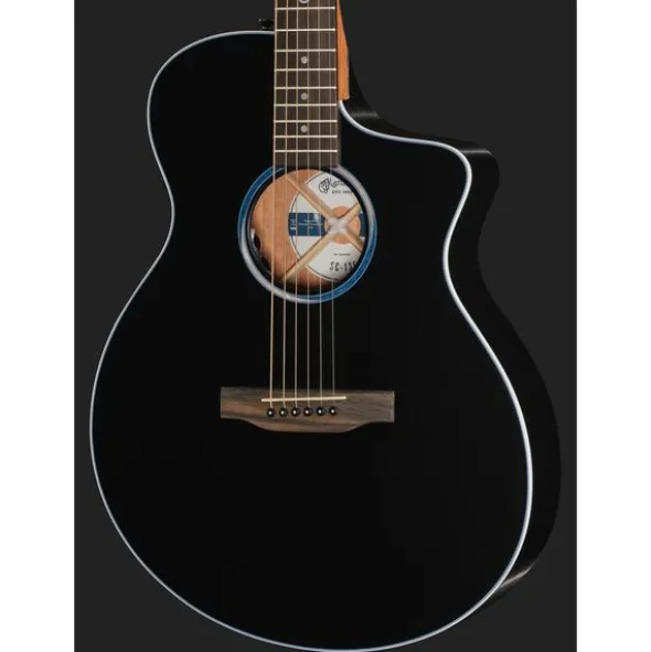 Martin Guitar SCE all Satin Black BS