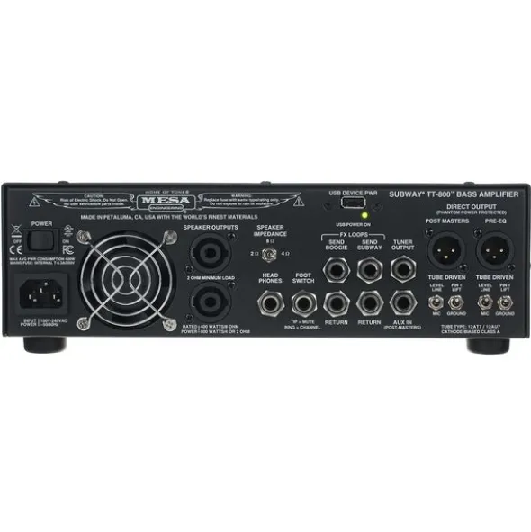 Mesa Boogie Subway TT-800