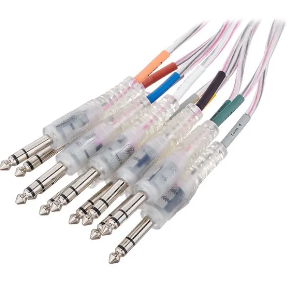 Millenium e-drum cable loom transparent