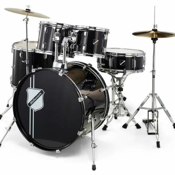 Millenium Focus 22 Drum Set Black