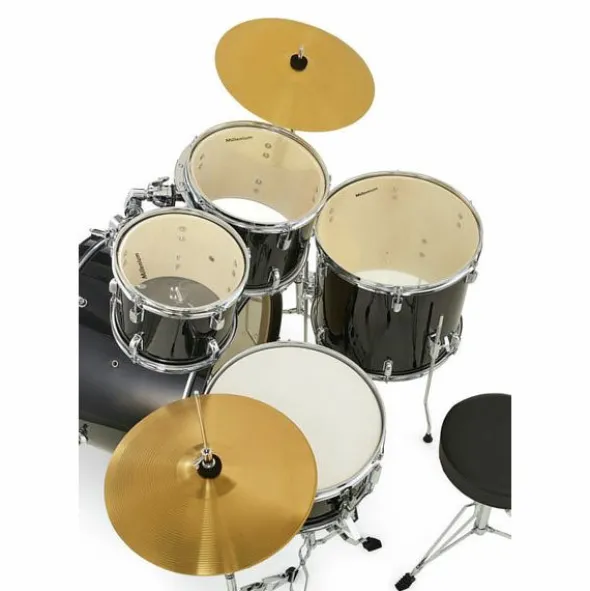 Millenium Focus 22 Drum Set Black