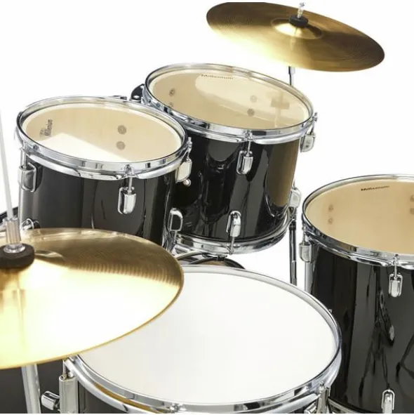 Millenium Focus 22 Drum Set Black