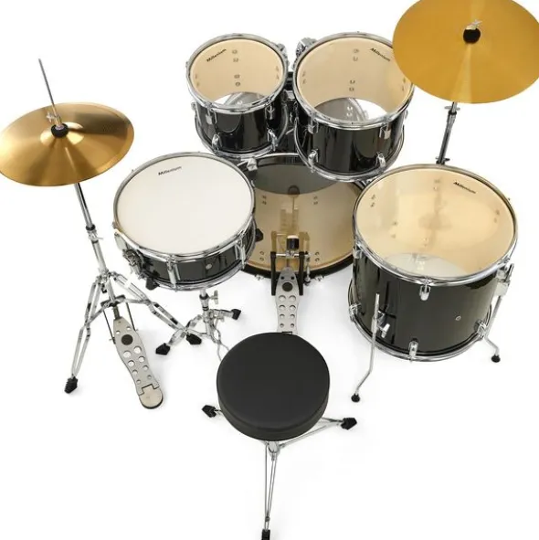 Millenium Focus 22 Drum Set Black