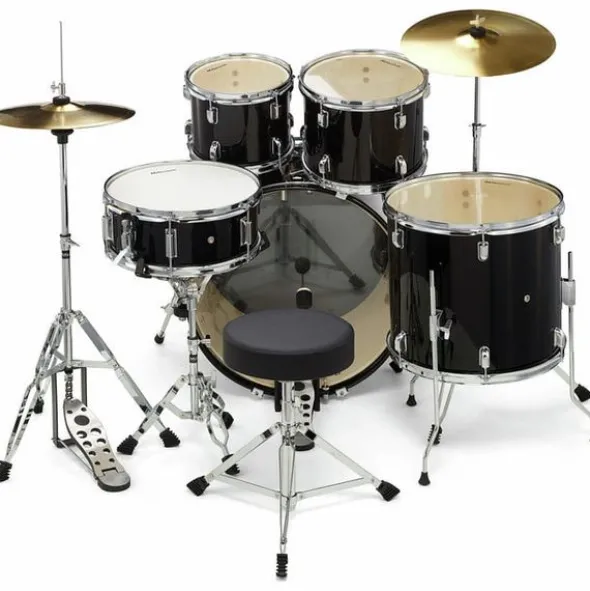 Millenium Focus 22 Drum Set Black