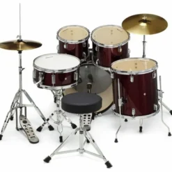 Millenium Focus 18 Drum Set Red