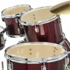Millenium Focus 18 Drum Set Red