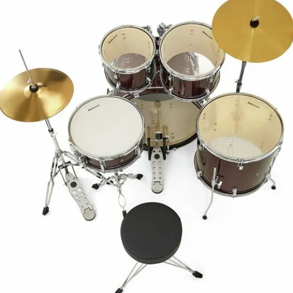 Millenium Focus 20 Drum Set Red