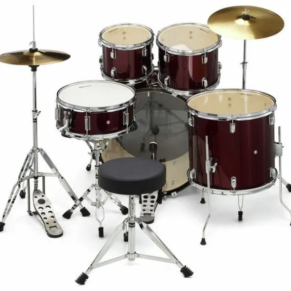 Millenium Focus 20 Drum Set Red
