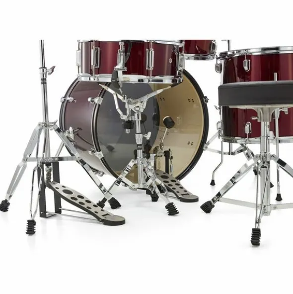 Millenium Focus 20 Drum Set Red
