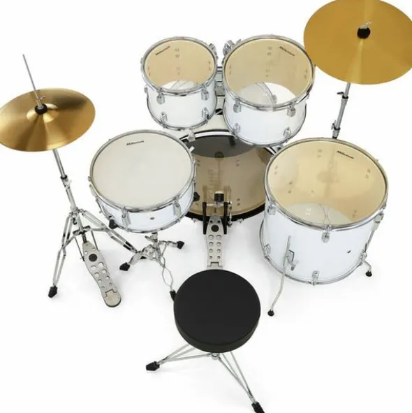 Millenium Focus 20 Drum Set White