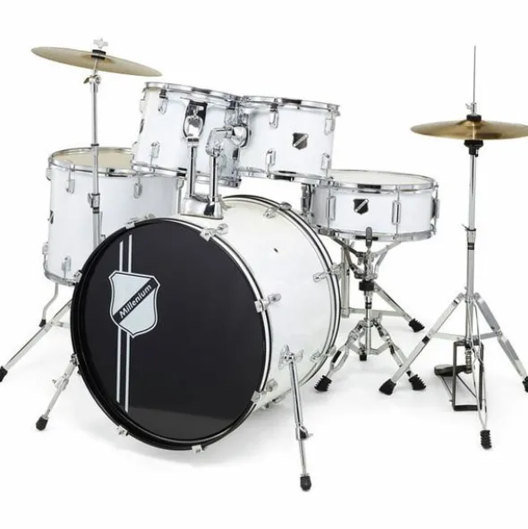 Millenium Focus 20 Drum Set White