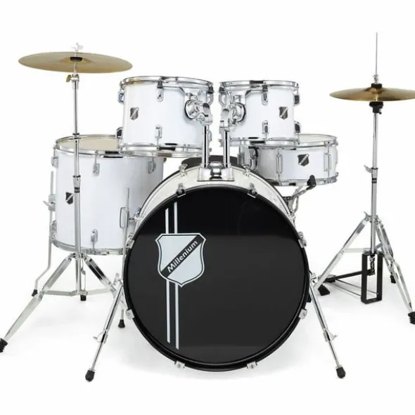 Millenium Focus 20 Drum Set White