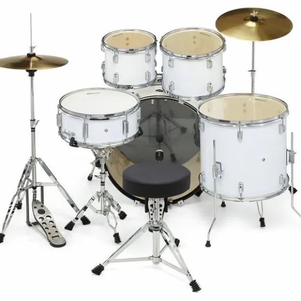 Millenium Focus 20 Drum Set White