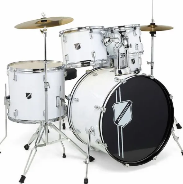 Millenium Focus 20 Drum Set White