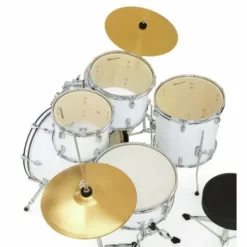 Millenium Focus 18 Drum Set White