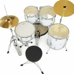 Millenium Focus 18 Drum Set White