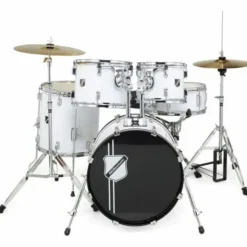 Millenium Focus 18 Drum Set White