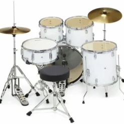 Millenium Focus 18 Drum Set White